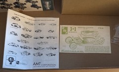 AMT 1925 Model “T” Ford 3 in 1 Car Kit Trophy Series 1/25 Customizing Vintage!