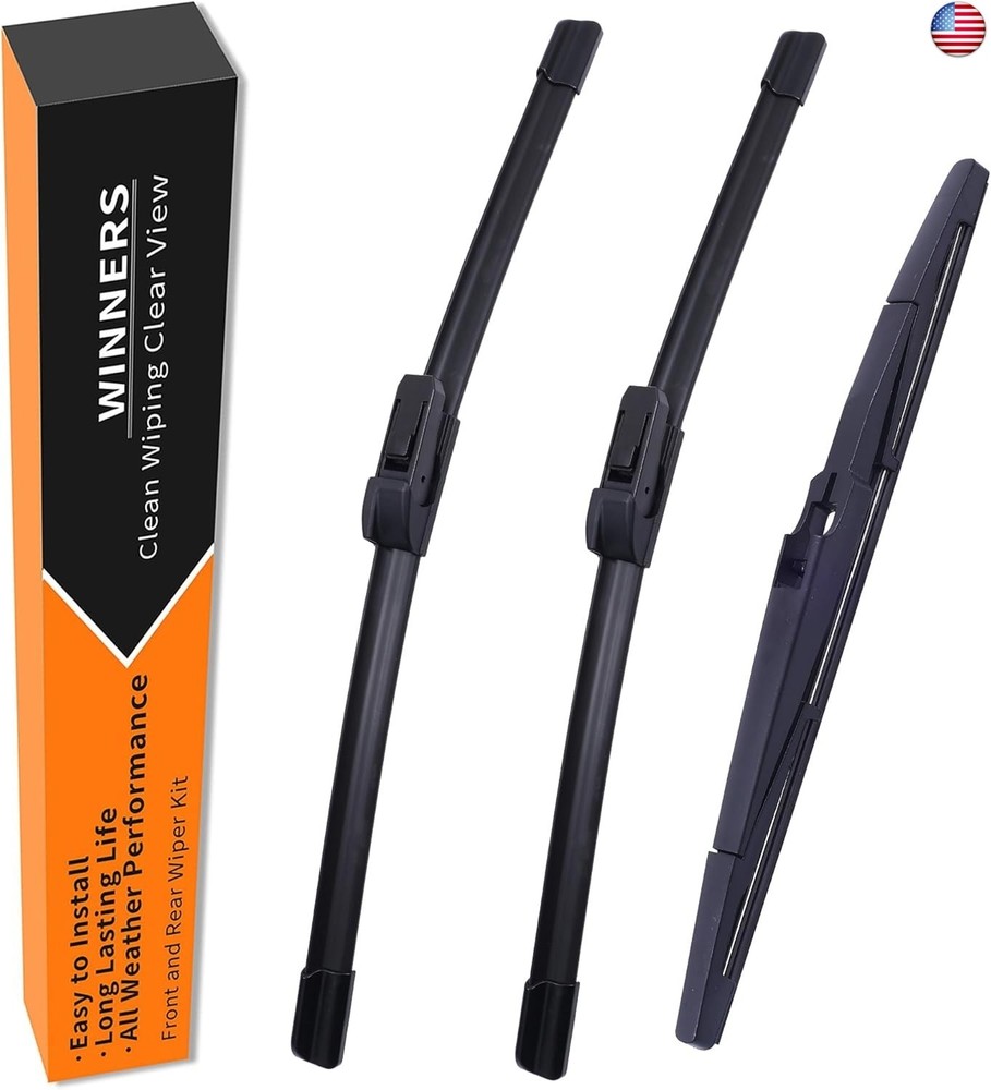 Windshield Wiper Blades for 2024-2025 Chevy Trax – Front & Rear Set, OEM