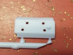Roamin Chariot 454 INTAKE MANIFOLD from 1:25 AMT Model Kit