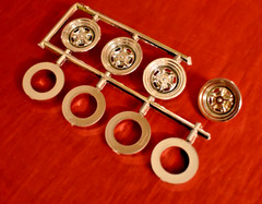AMT 60’s Style Custom Wheels 1/25