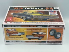 AMT 1149M 1963 Chevrolet Impala SS Hardtop 1:25 Model Kit Unassembled