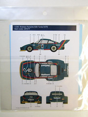 Decalpool 1/20 Kremer Porsche 935 Vaillant Decal Sheet for Tamiya Kit DP277