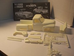 AMT / Round 2 Reissue 1953 Ford Pickup Junk Yard Parts Only