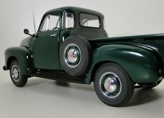 55Chevy57 Built Pickup Truck Race Car Wagon Vintage Classic Metal1950Model Promo