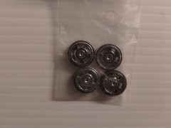 Amt Revell 1980’s Chevy El Camino Monte Carlo 1/25 Scale Model Ralley Wheels