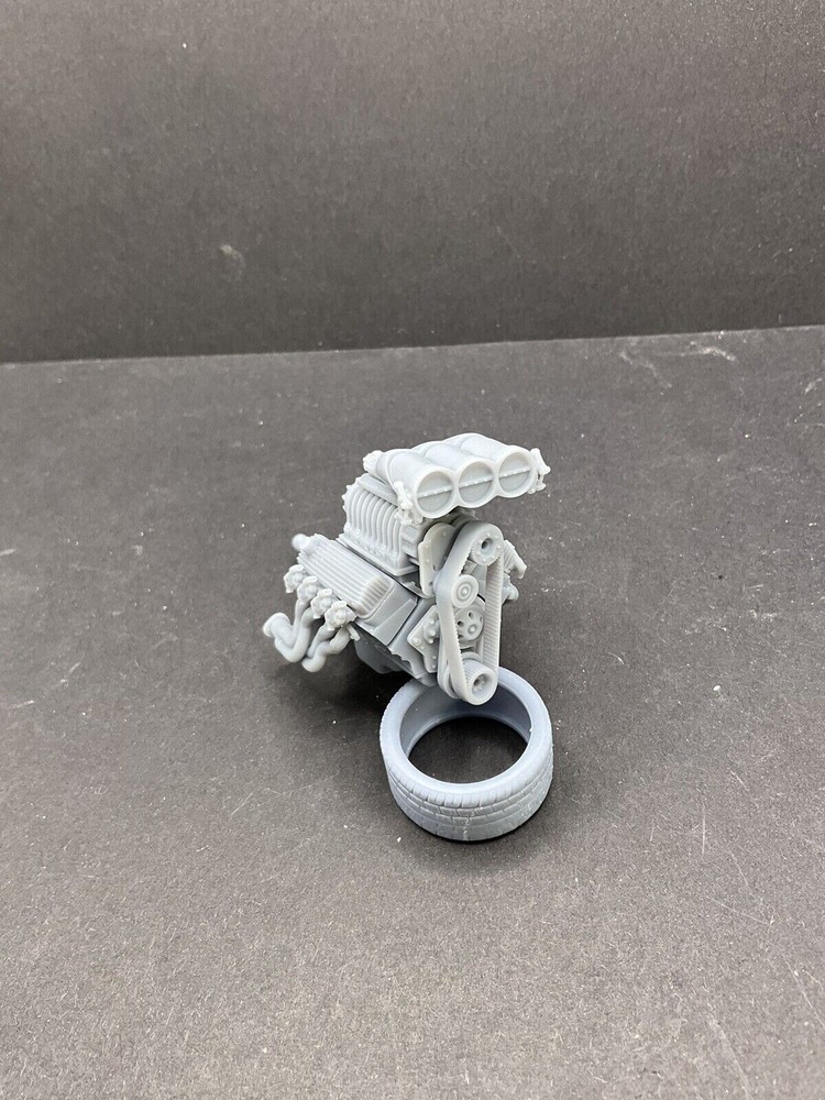 572 ENGINE – UPGRADE SUPERCHARGED 3D print 1:8 1:12 1:18 1:24