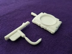 68 Mustang GT RADIATOR & HOSE from Revell 1:25 Model Kit 1968