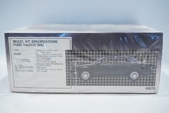 AMT Vintage 1990 Ford Taurus SHO Sedan 1/25 Model Kit BRAND NEW SEALED RoboCop
