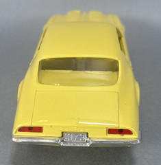 1973 Pontiac Firebird Formula 400 Yellow Dealer Promo Model Car