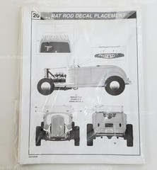 Revell Big Deuce ’32 Ford Highboy Hot Rod Model Kit 1:8 Scale 3 In 1