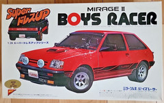 Mirage II Nichimo Boys Racer Scale 1/24 Red Model Kit – Complete – NEW READ