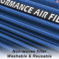 3 3.5 4 inch Cold Air Intake Filter 76mm 89mm 101mm Performance Cone Air