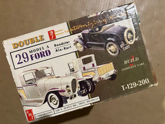 vintage AMT 1962 issue T129 1929 Ford Model A Ala-Kart Roadster Kit 29 Ford