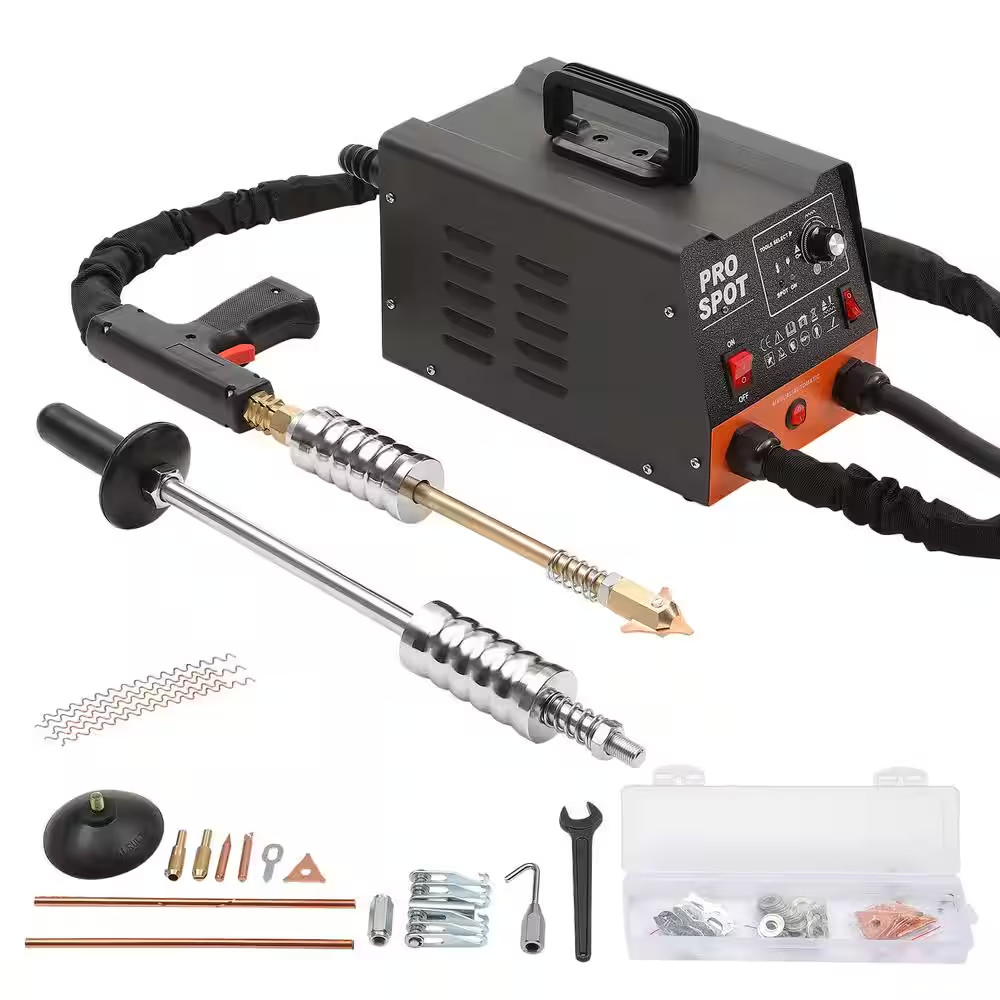 Dent Puller Machine 3000-Watt Spot Dent Puller Welder 6-Mode 120-Volt Digital Pa