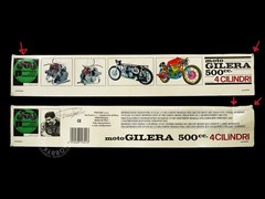 Protar 1/9 Gilera 500cc 4 Cilindri Mod. 11341 Motorcycle Limited Re-Issue 2001