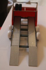 NEW Tandem Axle Trailer Vintage Style With Tire & Tool Carrier 1/25 SCALE
