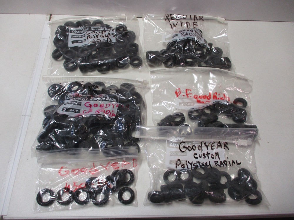 Lot of MPC, Revell, or AMT Tires for 1/24 or 1/25 Scale