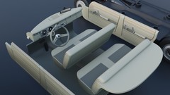 ABS-LIKE RESIN 3D PRINTED 1/25 1965 PLYMOUTH VALIANT 4-DOOR FULL KIT