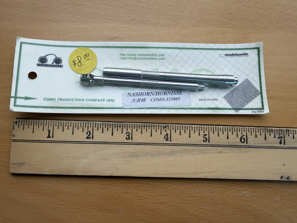 Como Production 1/35th Scale German Nashorn – Metal Barrel 135005