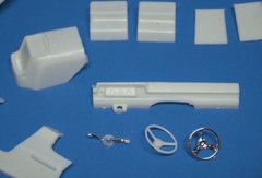 AMT 1975 Chevy Van, Police NYPD, Rescue Interior Set 1/25 Scale