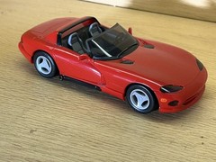 ERTL AMT 1993 Dodge Viper RT / 10 Model 1:25 Red