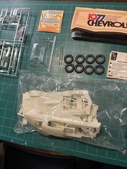 AMT 1977 CHEVY CAMARO Kit T490 Original Issue. Open Box, Sealed Bag