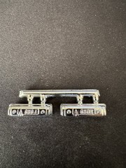 AMT 31838 1/25 57 Ford Fairlane Parts Kit Bash Chrome Ford Valve Covers