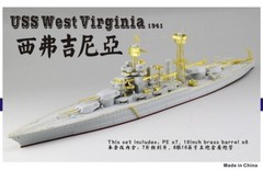 FS700078 USN Colorado Class Battleship BB-48 West Virginia 1941 Upgrade Set