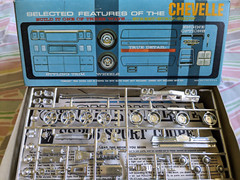 L@@K! **RARE *ORIGINAL VINTAGE AMT 1968 CHEVY CHEVELLE SS 396 KIT *SUPER C@@L!
