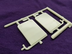 Diamond REO Truck Tractor REAR MUD FLAPS for 1:25 AMT Model Kit
