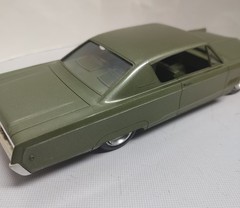 RARE Vintage 1968 Chrysler 300 H.T. 2 Door Dealer Promo Model Car Meadow Green