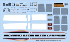 12812 1969 Chevy Camaro Z/28 1:12 Scale 175-Piece Skill Level 5 Model Buildin…