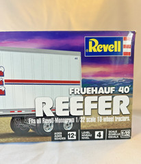 REVELL FRUEHAUF 40′ “REEFER” Polar ICE Trailer model kit NEW FACTORY SEALED BOX