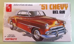 AMT ’51 1951 Chevrolet Chevy Bel Air 1/25 NEW SEALED model kit