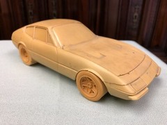 RESIN CAST 1/24 SCALE MODEL KIT BODY PARTS ONLY! Vintage FERRARI 1970 DAYTONA