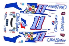 #11 Ricky Craven Old Spice Chevy 1/24th – 1/25th Scale Nascar Waterslide Decals