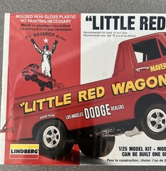 Lindberg Little Red Wagon Dodge Model Car Kit #72158 Factory Sealed 1:25 Scale