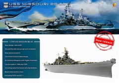 Very Fire VF700909/VF700909DX 1/700 USS Missouri BB-63 1944/1945 Standard/Deluxe