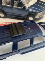 1:25 Three Fold Rag Top Only. 38mm Wide x 34mm Long Truck Not For Sale