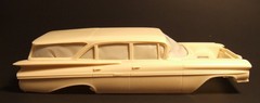 1959 Chevrolet Nomad Impala Station Wagon promo resin kit in 1/25th Scale