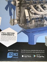 Discovery Mindblown Model Engine Building Kit 4 Cylinder Combustion NEW