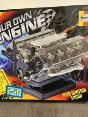 Haynes Build Your Own V8 Engine With Ignition Sound Working Model Kit NEW