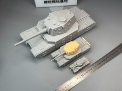 3D printing 1/72/48/35/144/100 Japanese Type 5 Heavy Tank Model Kit