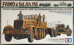 Tamiya 35246 German 18 Ton Famo & Transporter 1:35 Scale Model 1/35 Sd.Ah.116