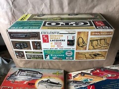 AMT 3 Way 1965 Pontiac GTO Tempest Drag Fastback CONVERTIBLE 5615-150 BOX 1:25