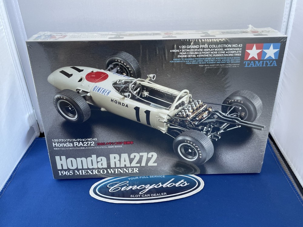 Tamiya 1/20 Honda RA272 F1 1965 Mexico GP Winner Model Kit 20043 SEALED
