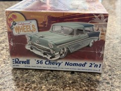 REVELL 1956 CHEVY NOMAD CALIFORNIA WHEELS FACTORY SEALED KIT! CIRCA 2006! VMCP!
