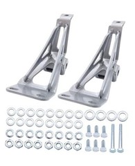 1ST Engine Motor Metal Mount Brackets 6372MP-SM for Chevy C10 for GMC Truck