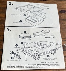 Vintage AMT 1/25 Scale 1970 Monte Carlo Motor City Stocker Series Model Built