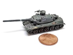 Takara 1/144 World Tank Museum 9. French AMX-30 Command Model. In green (#161)